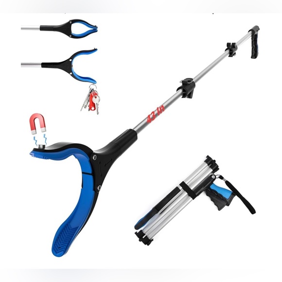 Other - 43” Foldable Reacher Grabber Pickup Tool